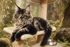 Котенок мейн-кун Fedor StarPaws, окрас n 22, помет F, 24.04.2019