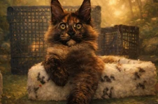 Котенок мейн-кун Fortuna StarPaws, окрас f, помет F, 24.04.2019