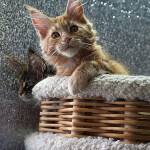 Котенок мейн-кун Nika StarPaws, окрас ds 22, помет N, 09.02.2021