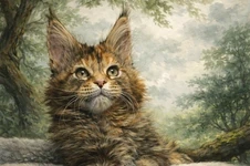 Котенок мейн-кун Vasilinka StarPaws, окрас fs 22, помет V, 18.12.2021