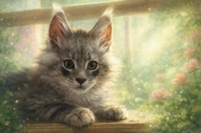 Котенок мейн-кун Zorro StarPaws, окрас ns 22, помет Z, 14.11.2022